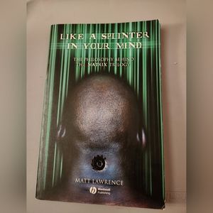 SOLD Pg Book Like a Splinter in the Mind - the Matrix / bundle requirement